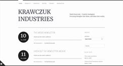 Desktop Screenshot of krawczukindustries.com